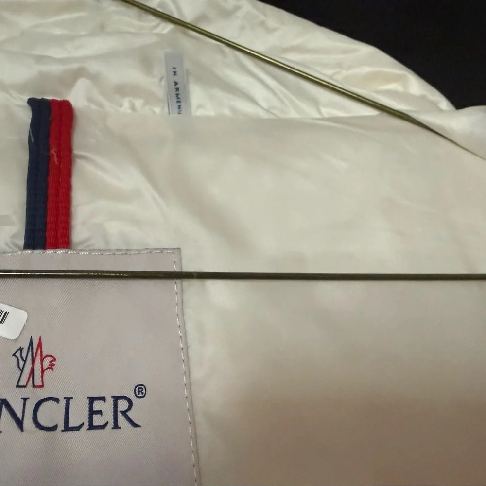 Moncler Women's Cream Puffer Jacket - Picture 13 of 16